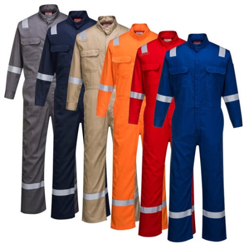 Coverall Working Uniform Cotton Polyester Safety dungaree for men's High Quality
